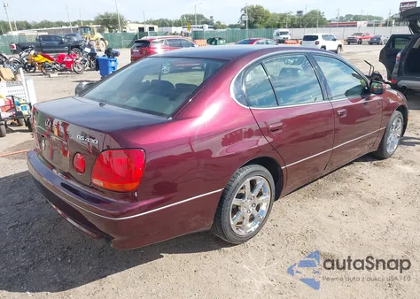 2004 Lexus Gs 430 из США, поврежденный, VIN JT8BL69S440015855